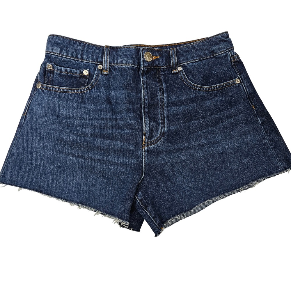Gianni Bini Madilyn‎ Denim Shorts Women's Size 28 High Waisted NWT